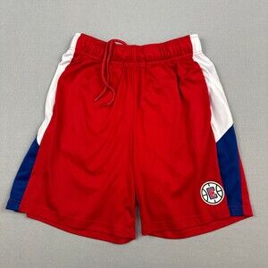 Los Angeles Clippers Shorts Men Small Red Blue Fanatics NBA Basketball Pockets S